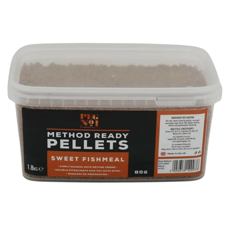 Peg No.1 Method Ready Pellets 1.8kg